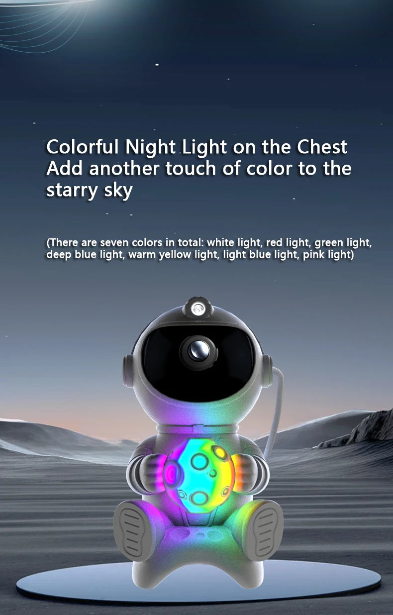 Projecteur Astronaute LED avec Bluetooth