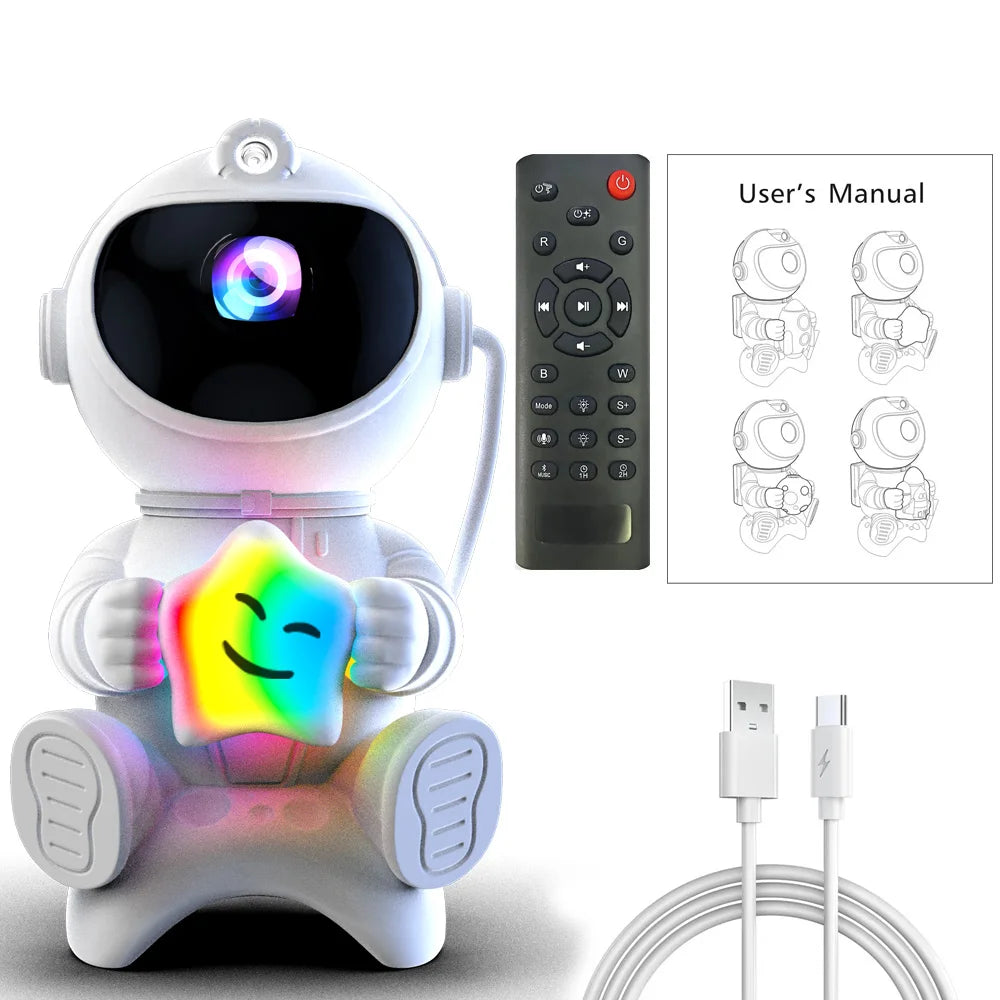 Projecteur Astronaute LED avec Bluetooth